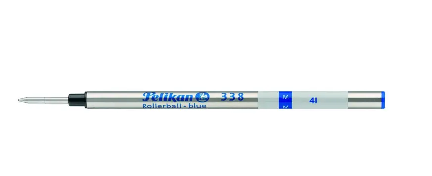 Pelikan Recambio Roller 338 M Universal Azul - Fácil de Cambiar para Bolígrafo 338