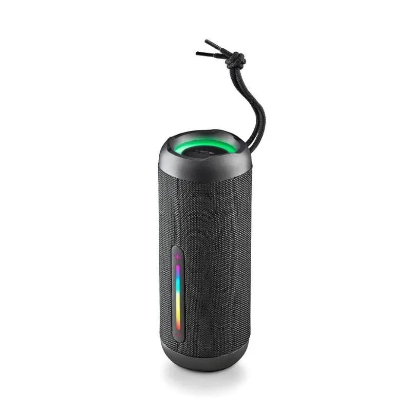 NGS Roller Furia 2 Altavoz Bluetooth 30W TWS - Iluminacion LED - Autonomia hasta 9h - Resistencia al Agua IPX7 - Color Negro