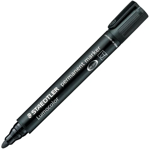 Staedtler Marcador Permanente Lumocolor 352-9 Negro - Calidad Profesional