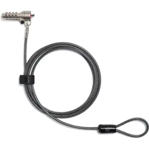 HP Nano Cable Antirrobo 1.83m con Combinación Programable de 4 Dígitos y Cabezal Giratorio