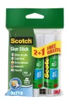 Scotch Pack de 3 Pegamentos en Barra Adhesivo Sólido 21g - Promoción 2 + 1 Gratis