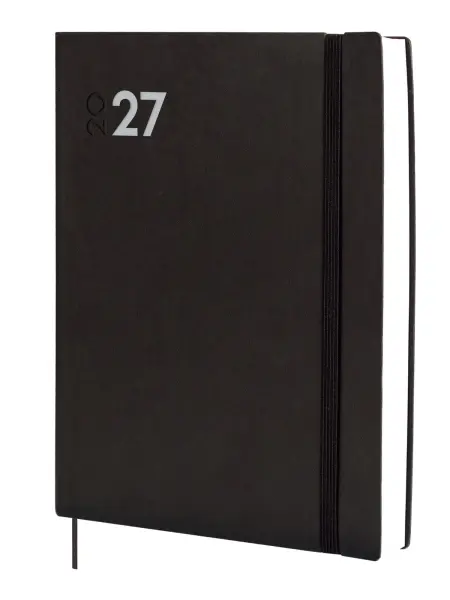 Finocam Dynamic Mara Agenda Profesional Anual 2027 1 Día por Página 210x270mm Negra