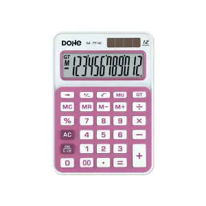 Dohe Calculadora Electrónica 12 Dígitos con Raíz Cuadrada y Alimentación Solar