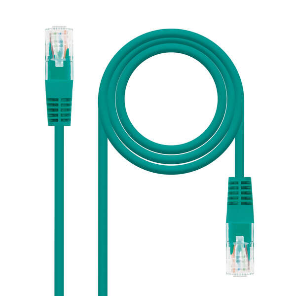 Nanocable Cable De Red Latiguillo Rj45 Cat.6 Utp Awg24 3M - Color Verde