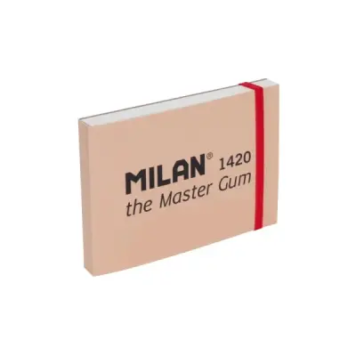 Milan 1420 Gum Bloc de 30 Hojas para Acuarela A6 300g/m² Tapa Blanda y Dura