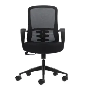 Oqonos Cherg 006 Silla de Oficina Ergonomica con Respaldo de Malla y Soporte Lumbar