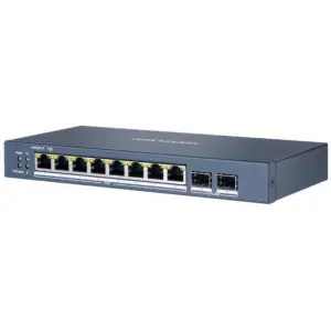 Hikvision DS-3E1510P-EI/M Switch 8xGb PoE 2xGb