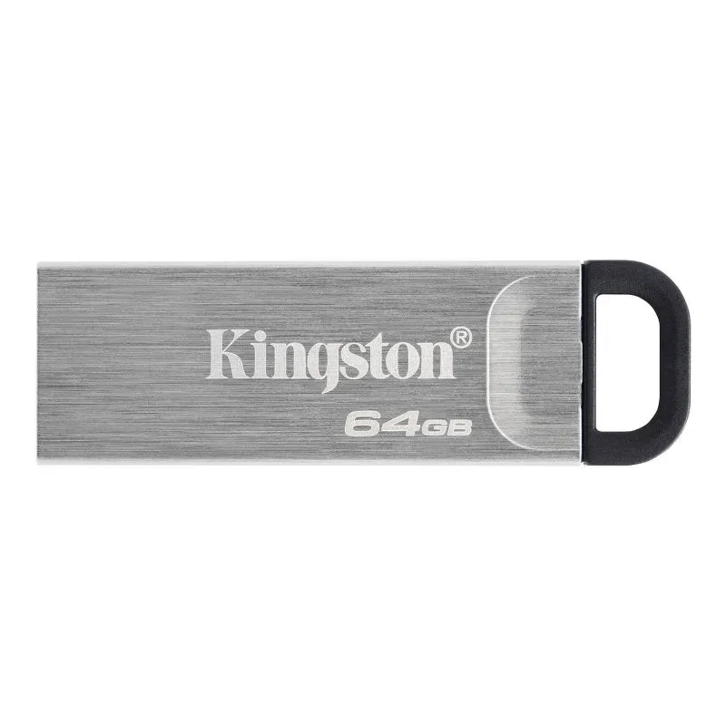 Kingston Datatraveler Dtkn 64Gb Usb 3.2 Gen1 Plata
