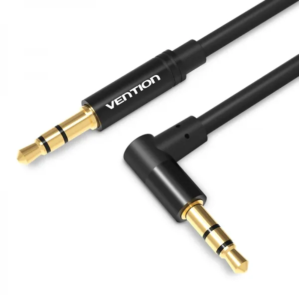 Vention Cable Estereo Jack 3.5 Macho A Jack 3.5 Macho - 1.5M - Color Negro