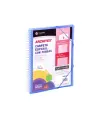 Carchivo Archivex-Star Canguro Personalizable A4 con 40 Fundas PP Espiral Azul