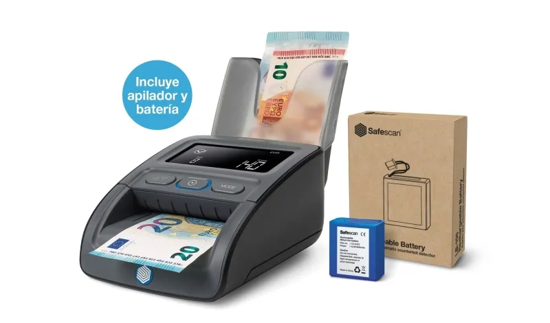 Safescan Detector Automático De Billetes Modelo 155-S Complete