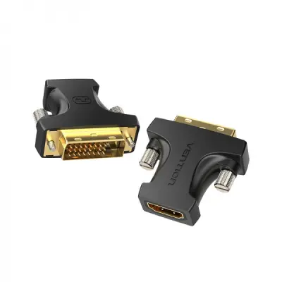 Vention Adaptador HDMI Hembra a DVI Macho 24+1 - Color Negro