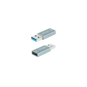 Nanocable Adaptador USB-A 3.1 Gen 2 a USB-C Hombre