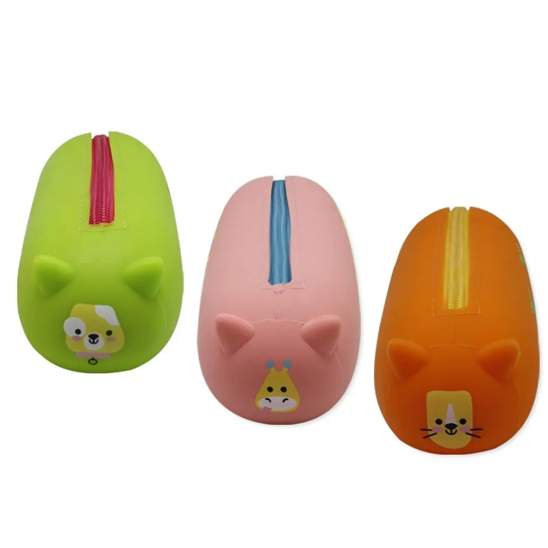 Bismark Portatodo de Silicona Squeezy - 1 Compartimento - 3 Diseños