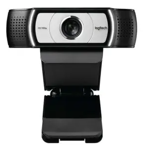 Logitech C930e Webcam HD 1080p USB 2.0 con Micrófonos Integrados y Enfoque Automático