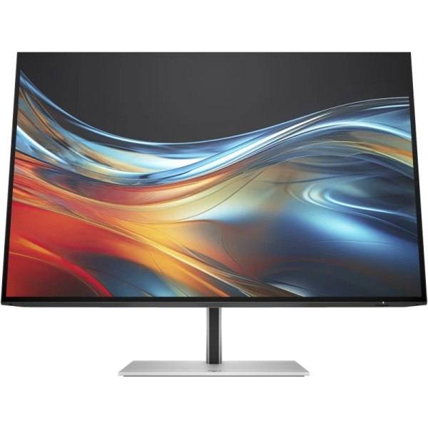 Hp Series 7 Pro 724Pn Monitor 24" Ips Fullhd 100Hz Microedge - Respuesta 5Ms - Ajustable En Altura, Giratorio E Inclinable - Hdmi, Displayport, Hub Usb - Vesa 100X100 - Color Negro/Plata