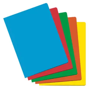 Dohe Subcarpeta Cartulina Surtido Colores Intensos Folio Fastener 180gr - 50 Unidades
