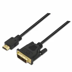 Nanocable Cable DVI 18+1 Macho a HDMI Macho 1.80m Negro