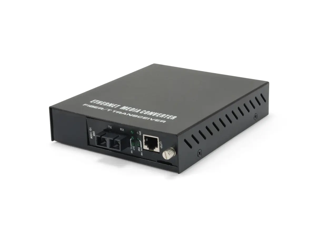Level One FVM-1101 Convertidor Fibra RJ45 a Fibra Multimodo SC 2KM
