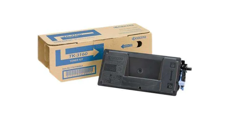 Kyocera Tk3160 Negro Cartucho De Toner Original - 1T02T90Nl0/1T02T90Nl1