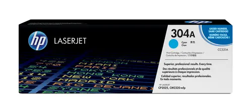 HP LaserJet Color Toner Cian 304A 2.800 Pág. CP2025 CM2320