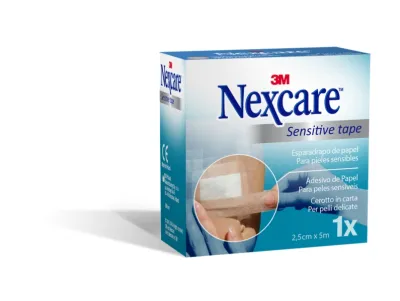 Nexcare Esparadrapo Sensible 25mm x 5m Color Piel