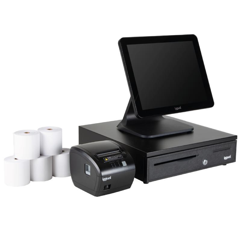 Iggual Pack Completo Tpv 15 N100 Easy 80 Iron-50