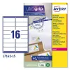Avery Etiquetas Adhesivas Para Envíos 99,1x33,9mm Inkjet/Láser 100% Reciclado Blanco