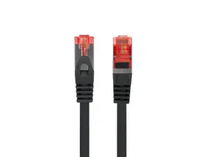 Lanberg Cable de Red Cat6 F/UTP 3m Negro PCF6-10CU-0300-BK
