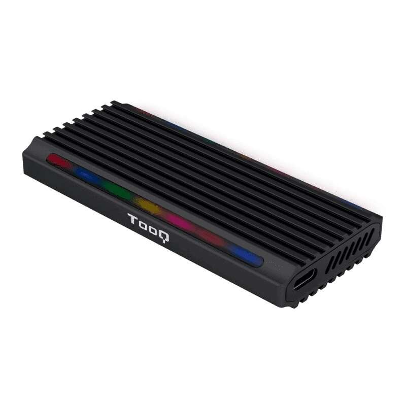 Tooq Shinobi Carcasa Externa Ssd M.2 Ngff/Nvme Usb-C 3.1 Gen2 Rgb