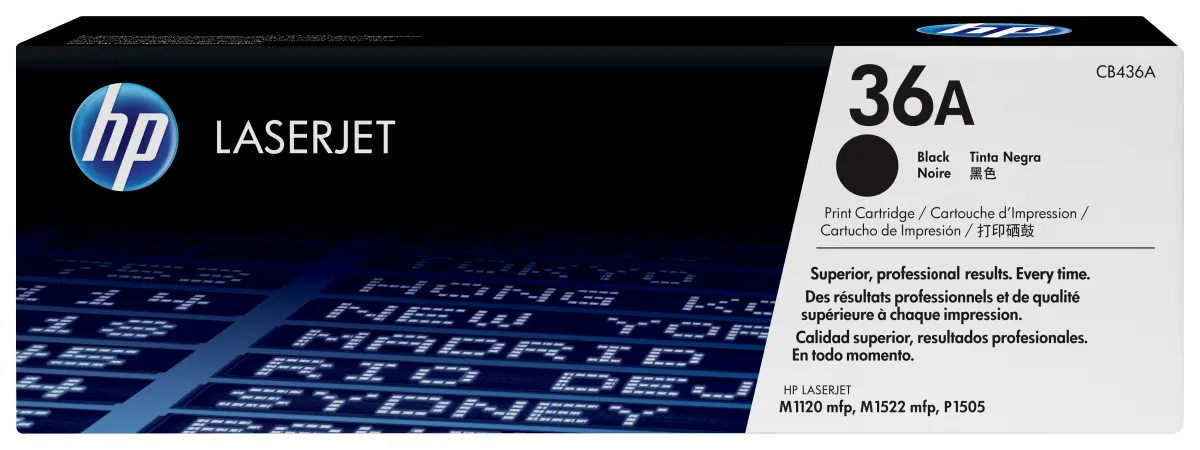 HP Toner Negro LaserJet 36A Compatible con P1505, M1522N, M1120