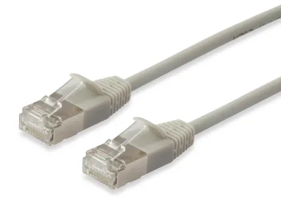 EQUIP Latiguillo Slim Apantallado S/FTP Cat. 6A 15M