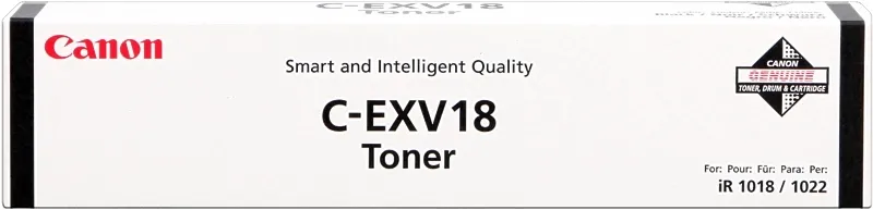 Canon Cexv18 Negro Cartucho De Toner Original - 0386B002