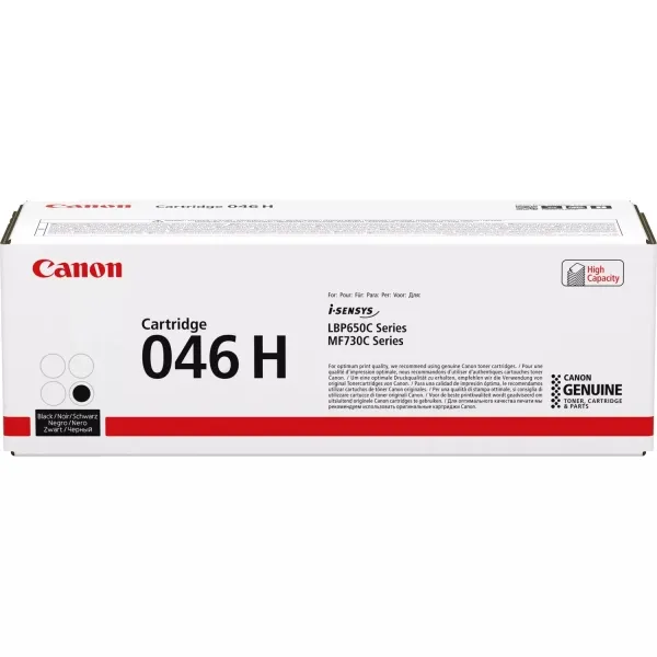 Canon 046H Cartucho de Tóner Original Negro