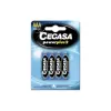 Cegasa Power Plus 4 Pilas R03 AAA Salinas para Aparatos de Bajo Consumo