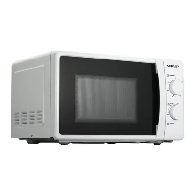 Muvip Microondas 20L 700W 6 Niveles Temporizador 30min Descongelación Blanco