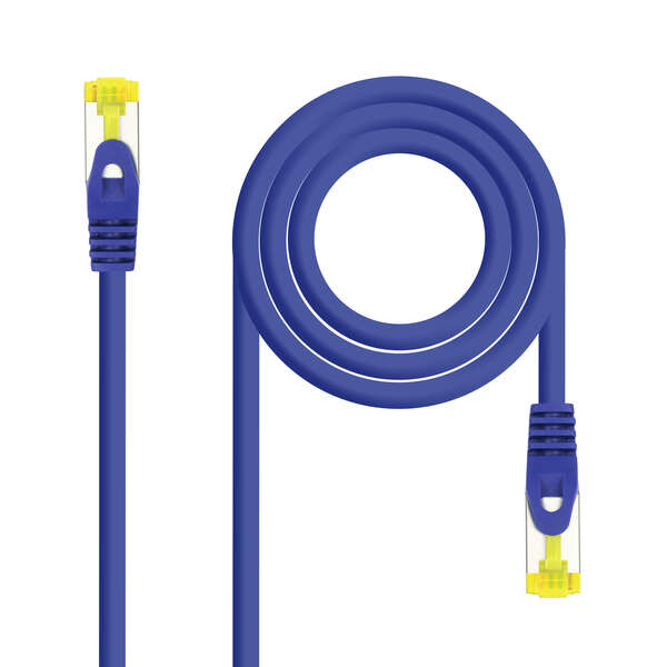 Nanocable Cable De Red Latiguillo Rj45 Lszh Cat.6A Sftp Awg26 1M - Color Azul