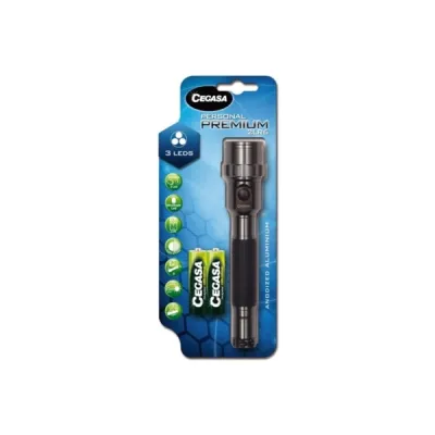 Cegasa Linterna Premium 20lm Aluminio Anodizado Resistente a Golpes y Humedad