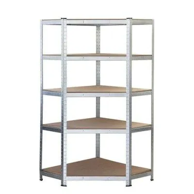 Blim Estantería Galvanizada 180x90x40cm, 5 Baldas Ajustables, Soporte 175kg, Color Gris