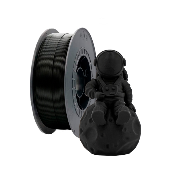 Filamento 3D Pla - Diametro 2.85Mm - Bobina 2.5Kg - Color Negro