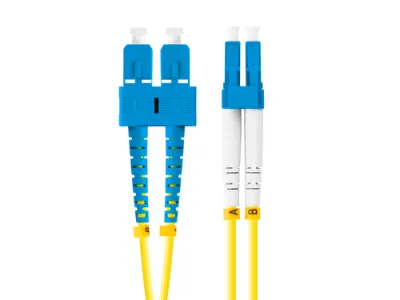Lanberg Cable de Fibra Óptica InfiniBand 1 m SC LC Amarillo FO-SULU-SD11-0010-YE