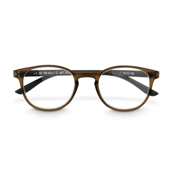 Hama Gafas de Lectura +2.0 Dioptrías Montura de Plástico Reciclado Unisex Marrón