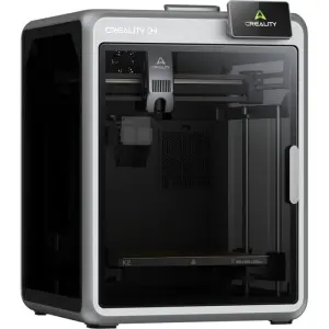 Creality K2 Pro Impresora 3D Cerrada - Volumen de Impresion 26x26x26cm - Cuerpo de Aluminio Aeroespacial - Interfaz de Usuario Inteligente - Velocidad hasta 600mm/s