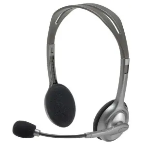 Logitech Auriculares H110 con Micrófono y Conexión Jack 3.5