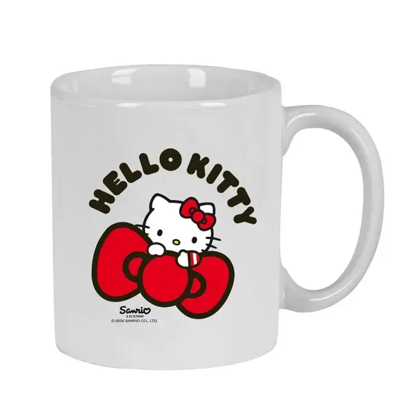 Safta Hello Kitty Taza Cerámica 350ml 80x80x95mm Color Blanco