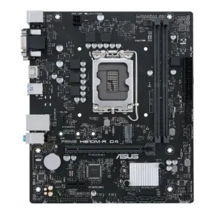 ASUS PRIME H610M-R D4-SI Placa Base M-ATX LGA 1700 4xDDR4 3200MHz HDMI DVI VGA