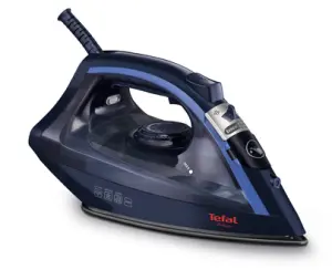PLANCHA DE VAPOR TEFAL FV1713 SUELA ANTIADHERENTE 24 g/min VAPOR 2000W COLOR AZUL
