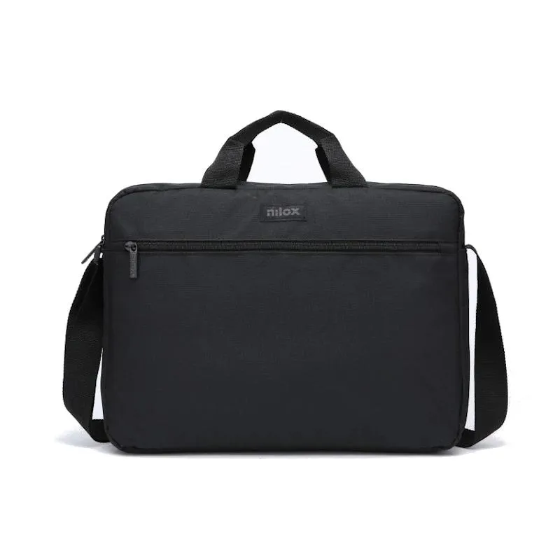 Nilox Maletín Para Portátil Basic 15,6" Con Bolsillo - Color Negro