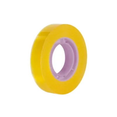 Milan Cinta Adhesiva Transparente 12mm x 33m Amarillo