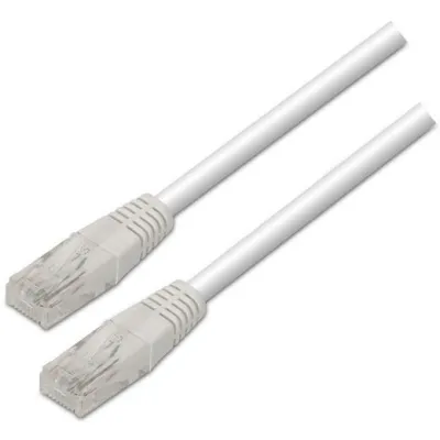 AISENS CABLE DE RED LATIGUILLO RJ45 CAT.6 UTP AWG24 BLANCO 2,0M
